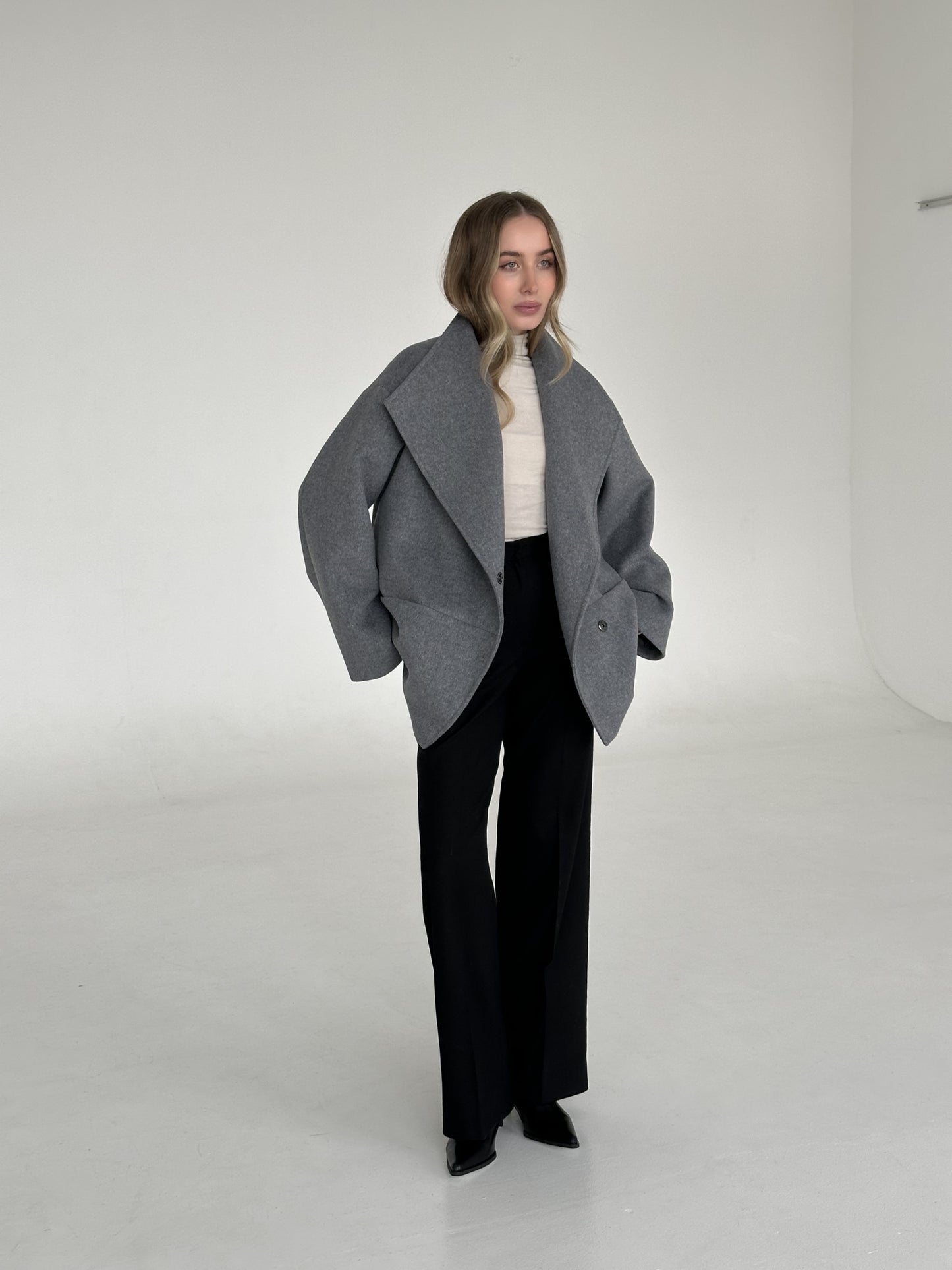 Wool Jacket - Gray