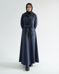 Wool Navy Dress