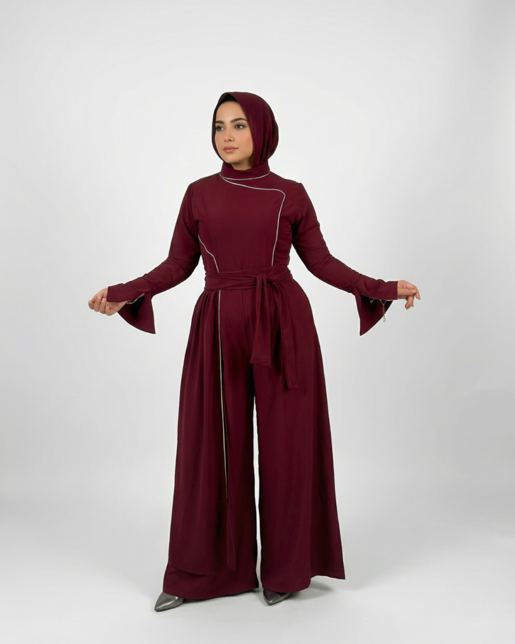 Cìa Jumpsuit - Burgundy