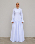 The Pinstripe Grace Dress