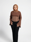 CÉLINEA Blouse - Brown