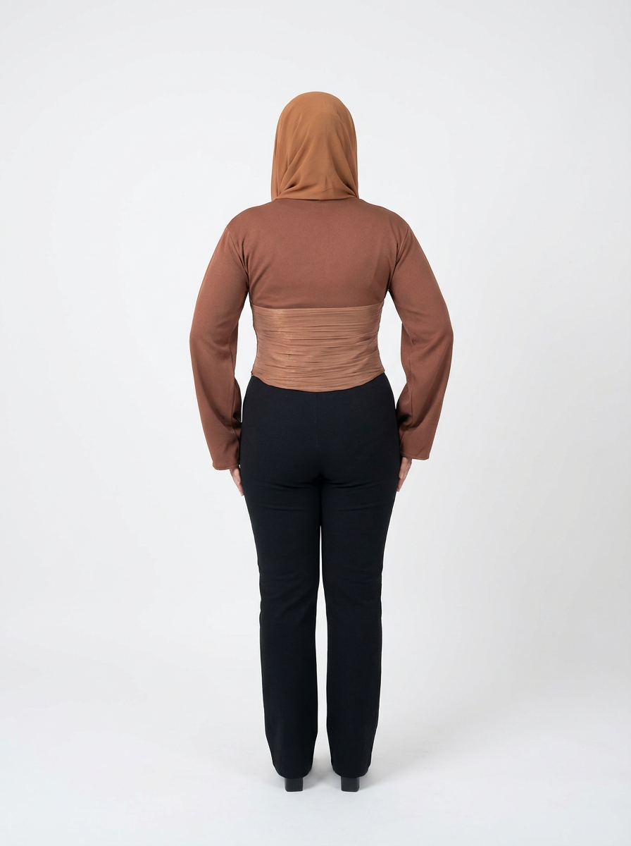 CÉLINEA Blouse - Brown