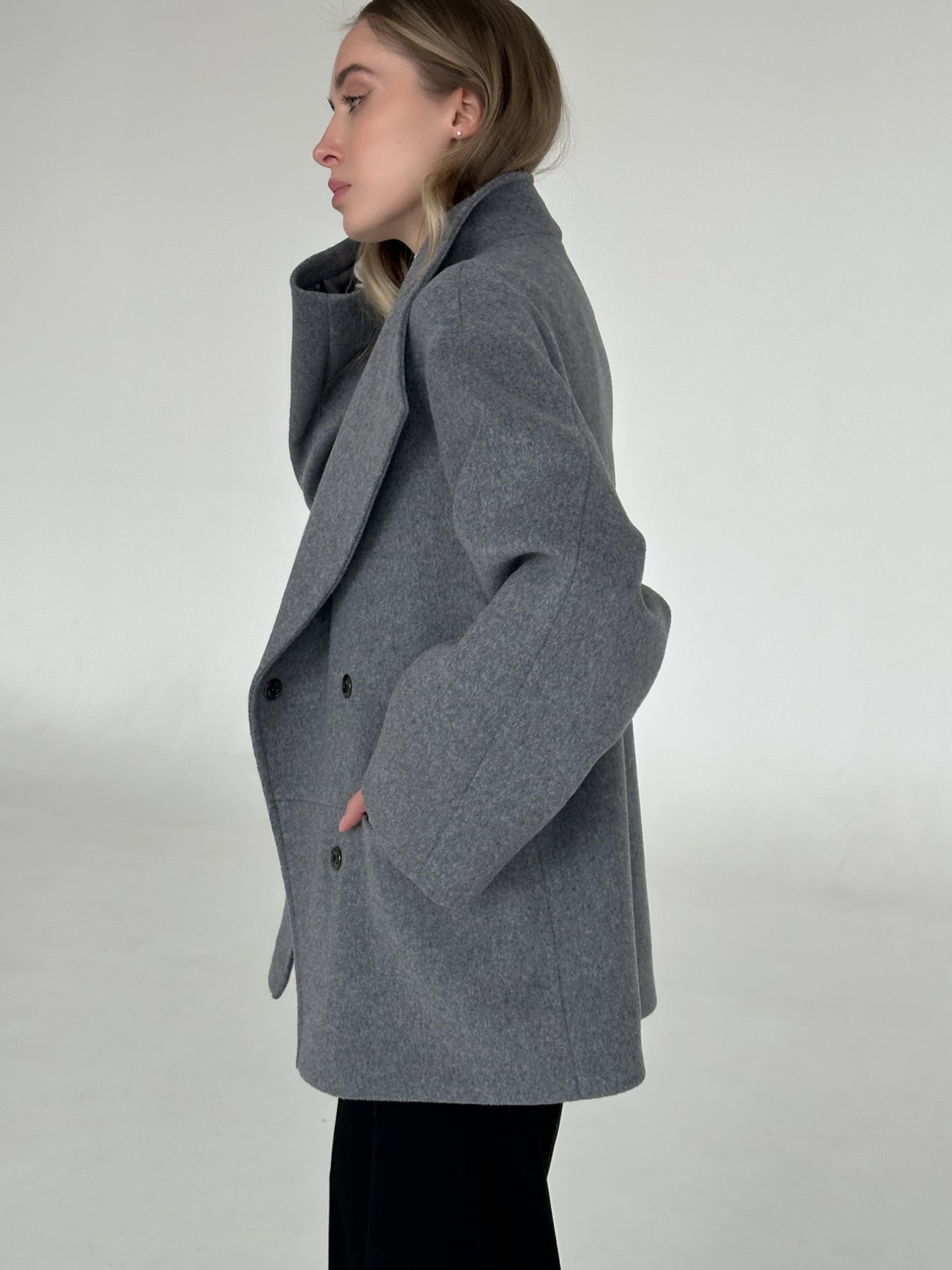 Wool Jacket - Gray