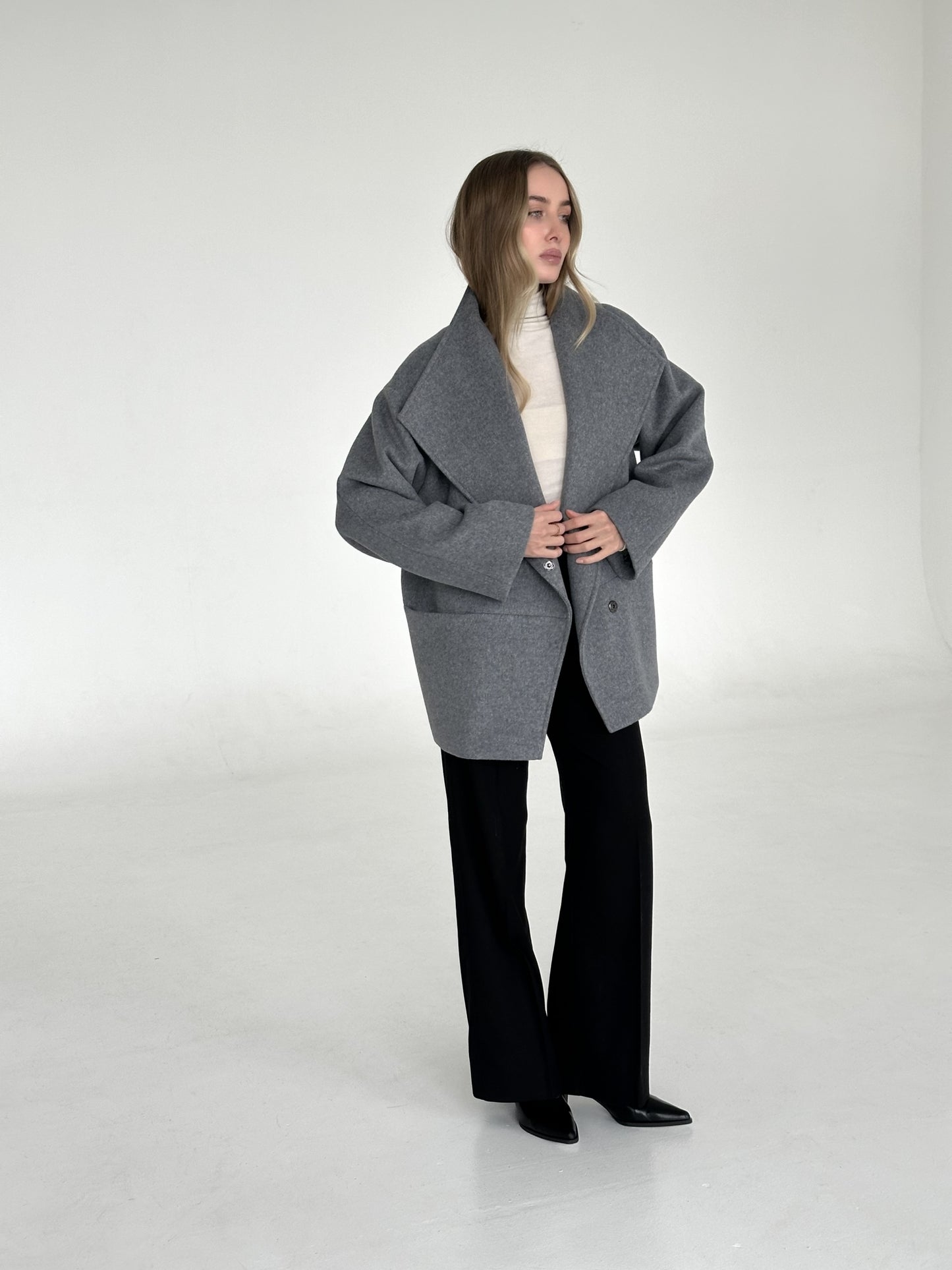 Wool Jacket - Gray
